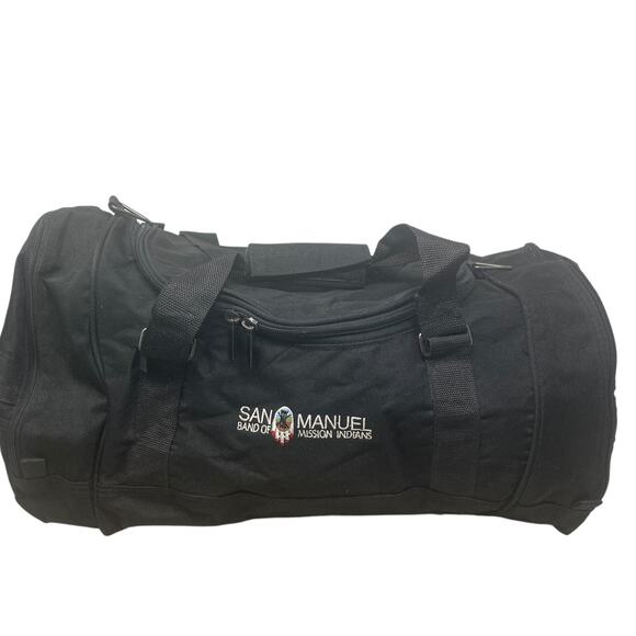 San Manuel Band of Mission Indians Duffel Bag 20.5x11 Ca Native American - Picture 1 of 11